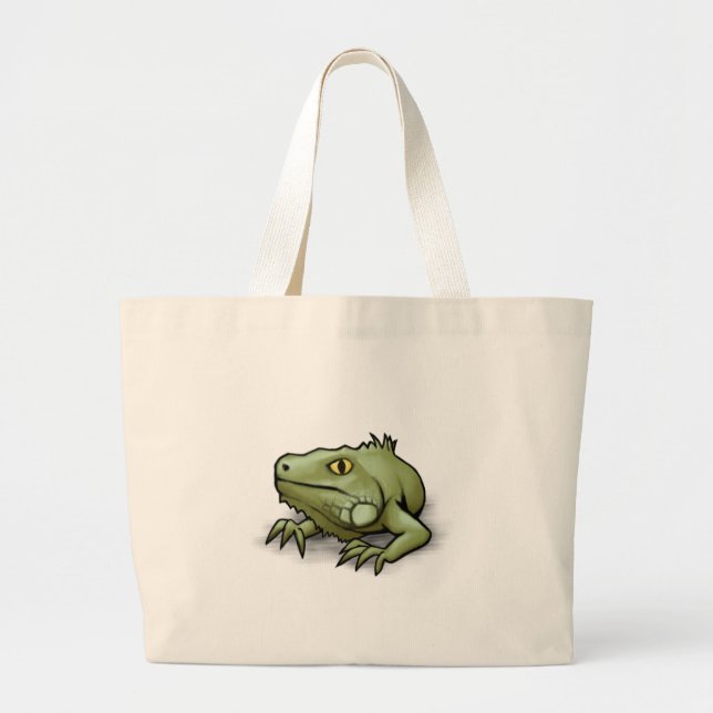 Grand Tote Bag Iguane (Devant)