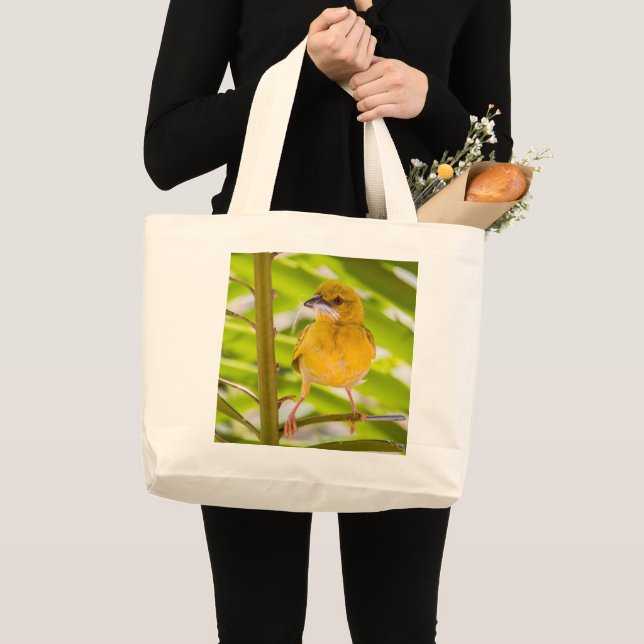 Grand Tote Bag Il est temps de construire le nid (Devant (produit))