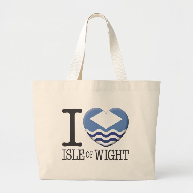 Grand Tote Bag Île de Wight (Devant)