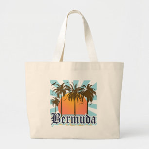 Grand Tote Bag Île des souvenirs des Bermudes