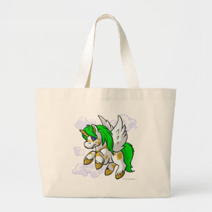 Grand Tote Bag Île gardant Uni près de l'île de mystère