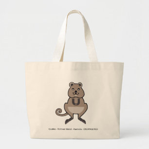 Grand Tote Bag Île Rottnest - QUOKKA - Australie— Nature