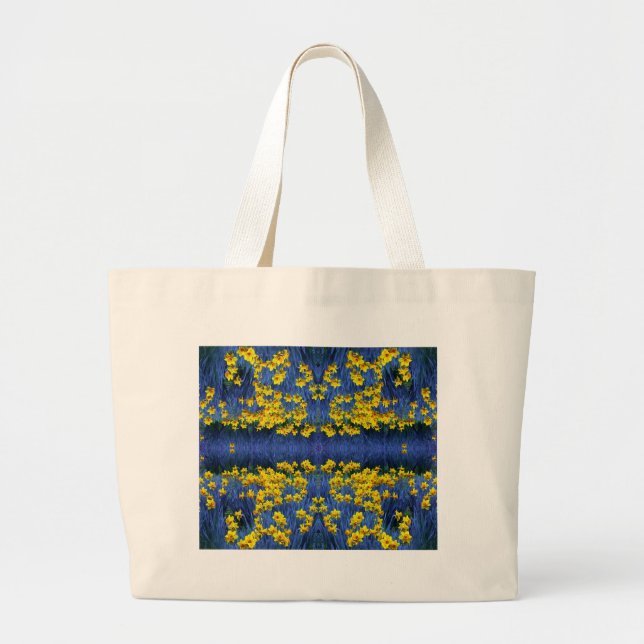 Grand Tote Bag Imaginaire Daffodil Spring (Devant)