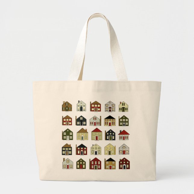 Grand Tote Bag Immobilier immobilier (Devant)