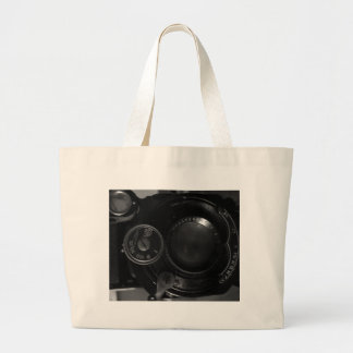 Grand Tote Bag Impression d'appareil photo classique
