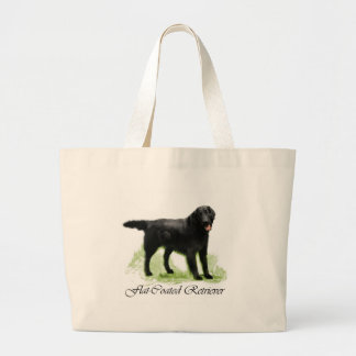 Grand Tote Bag Impression de l'outil Retriever à revêtement plat