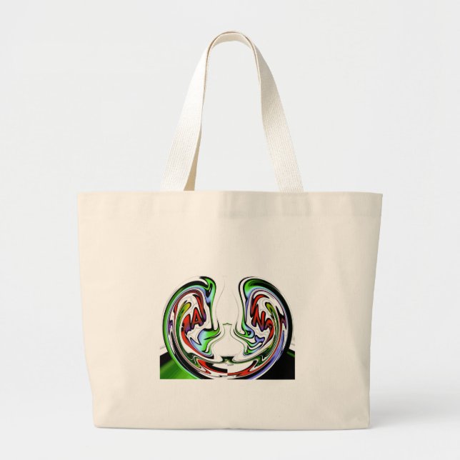 Grand Tote Bag Imprimer Hakuna Matata Whirl Art Extraordinaire (Devant)