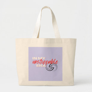 Grand Tote Bag Inarrêtable, à mon époque imparable