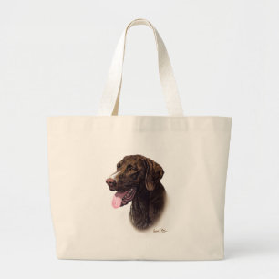 Grand Tote Bag Indicateur aux cheveux courts allemand