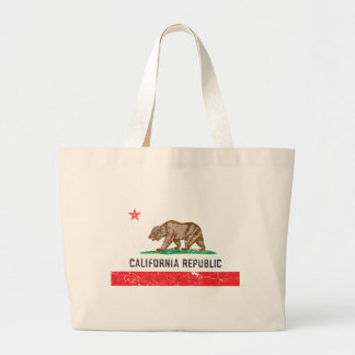 Grand Tote Bag Indicateur Vintage de la Californie