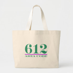 Grand Tote Bag Indicatif régional 612