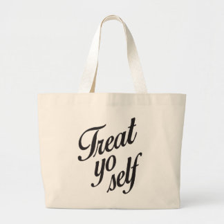 Grand Tote Bag Individu de yo de festin