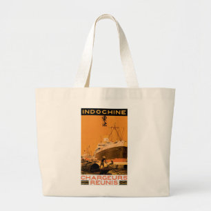 Grand Tote Bag Indochine Chargeurs Reunis
