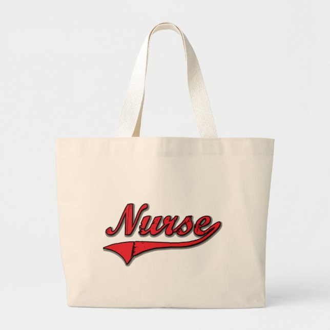 Grand Tote Bag Infirmière (Devant)