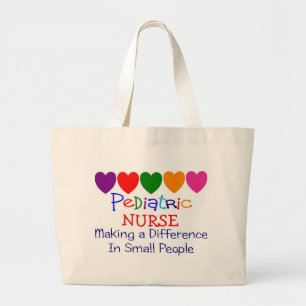 Grand Tote Bag Infirmière pédiatrique FAISANT à une DIFFÉRENC