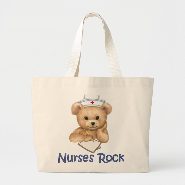 Grand Tote Bag Infirmières Rock (Devant)