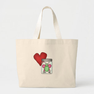 Grand Tote Bag Insecte d'amour