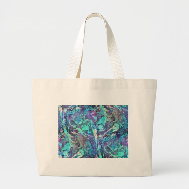 Grand Tote Bag iridescente (Devant)
