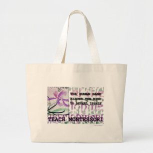 Grand Tote Bag Iris de Montessori