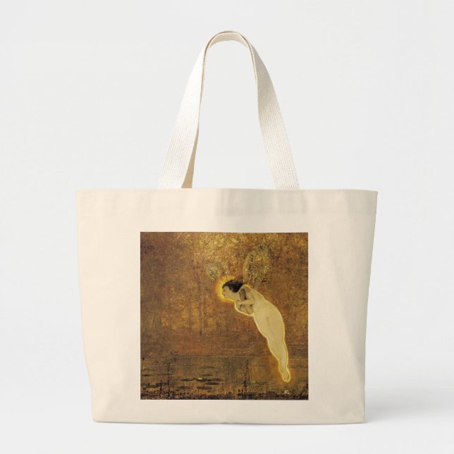 Grand Tote Bag Iris, esprit de l'arc-en-ciel (Devant)