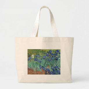 Grand Tote Bag Irises par Van Gogh