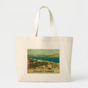 Grand Tote Bag Istanbul vintage Turquie