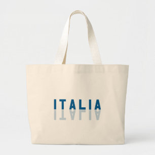 Grand Tote Bag Italie Italienne, j'aime Italie