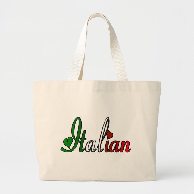 Grand Tote Bag Italien élégant (Devant)