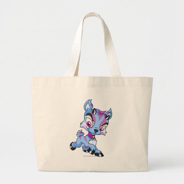 Grand Tote Bag Ixi barré (Devant)