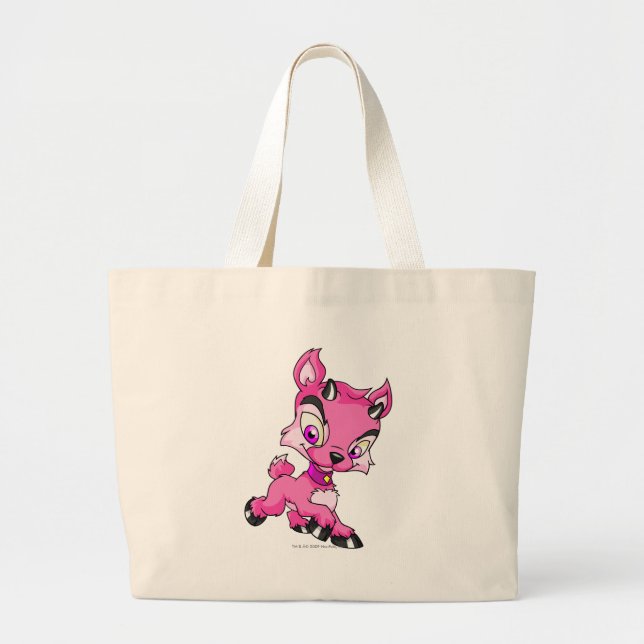 Grand Tote Bag Ixi rose (Devant)