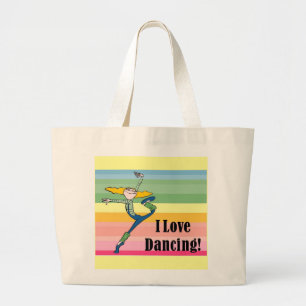 Grand Tote Bag J'adore danser