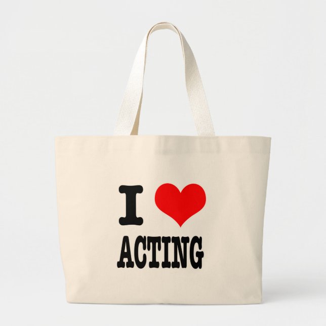 GRAND TOTE BAG J'AGIS AU COEUR (AMOUR) (Devant)