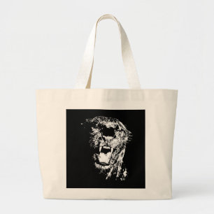 Grand Tote Bag Jaguar noir