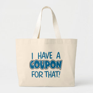 Grand Tote Bag J'ai un bon pour cela !