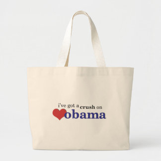 Grand Tote Bag J'ai un écrasement sur Obama