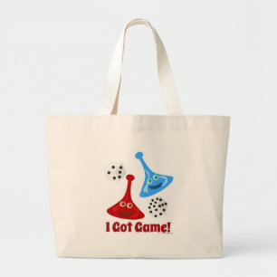 Grand Tote Bag J'Ai Un Jeu