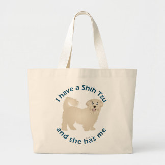 Grand Tote Bag J'Ai Un Tzu Chih