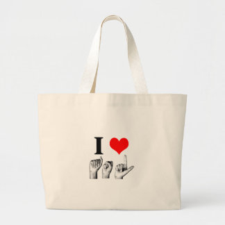 Grand Tote Bag J'aime A-S-L (2)