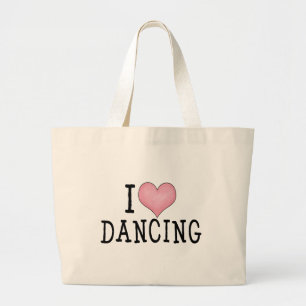 Grand Tote Bag J'aime danser