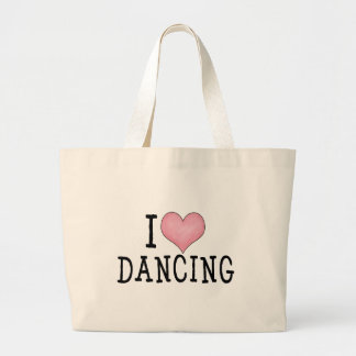 Grand Tote Bag J'aime danser