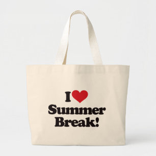 Grand Tote Bag J'aime la coupure d'été !