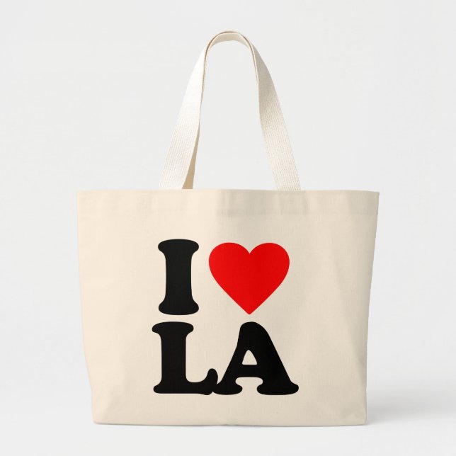 GRAND TOTE BAG J'AIME LA LA (Devant)