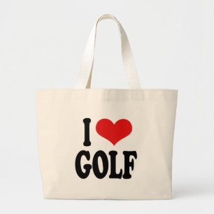 Grand Tote Bag J'aime le golf