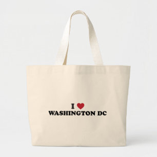Grand Tote Bag J'aime le Washington DC