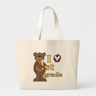 Grand Tote Bag J'aime les ęrs T-shirts et cadeaux de catégorie