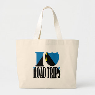 Grand Tote Bag J'Aime Les Voyages !