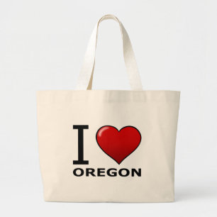 GRAND TOTE BAG J'AIME L'ORÉGON