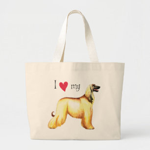 Grand Tote Bag J'aime ma peau afghane