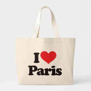 Grand Tote Bag J'aime Paris