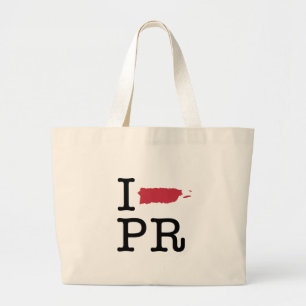 Grand Tote Bag J'aime Porto Rico